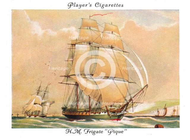 H.M.Frigate "Pique", 1936.  Creator: Unknown.