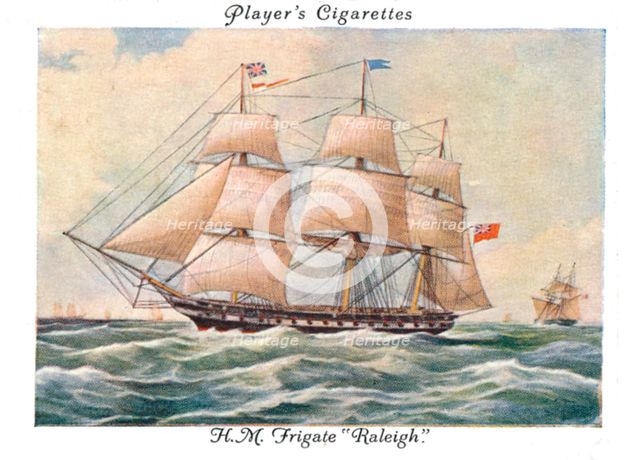 H.M.Frigate "Raleigh", 1936.   Creator: Unknown.