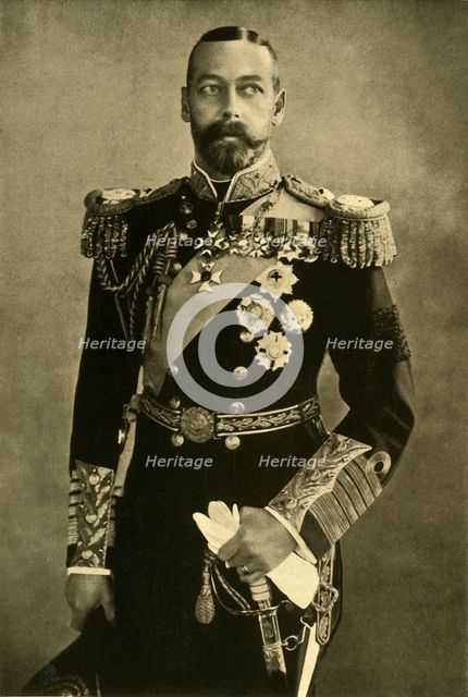 'H. M. King George V', 1911, (c1920). Creator: Bassano Ltd.