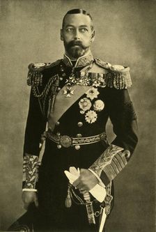 H. M. King George V 1911, (c1920). Creator: Bassano Ltd