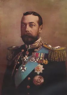 H.M. King George V 1917. Artist: W&D Downey