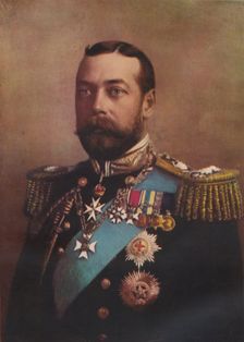 H.M. King George V 1917. Artist: W&D Downey