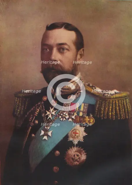 'H.M. King George V', 1917. Artist: W&D Downey.