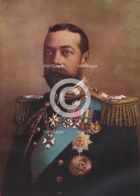'H.M. King George V', 1917. Artist: W&D Downey.