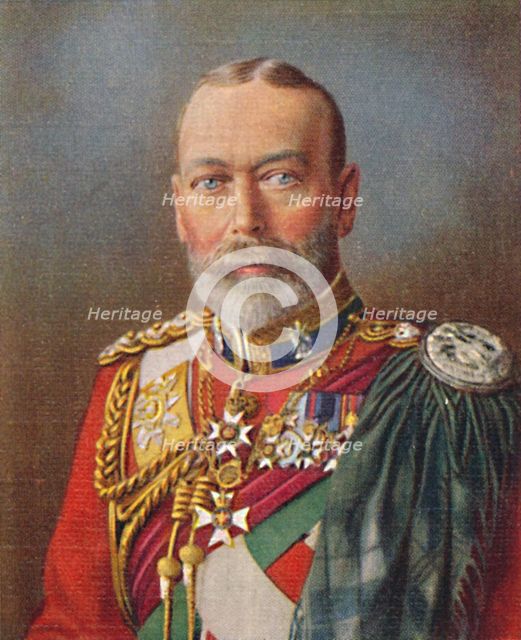 'H.M. King George V', 1935. Artist: Unknown.