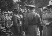 H.M. King George V Talking To Sir Walter Lawrence and Mir Dast, V.C., 25th August 1915 (1939)