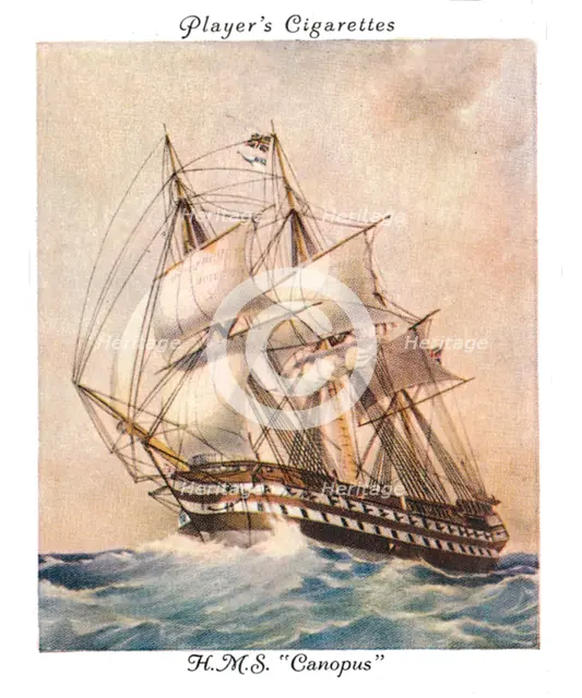 H.M.S. "Canopus", 1936. Creator: Unknown.
