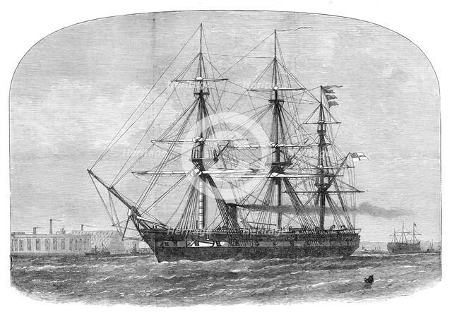 H. M. S. Challenger, 1872. Creator: Unknown.