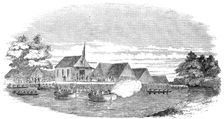 H.M.S. "Antelope" at Fernando Po - Election of a New Sovereign, 1854. Creator: Unknown