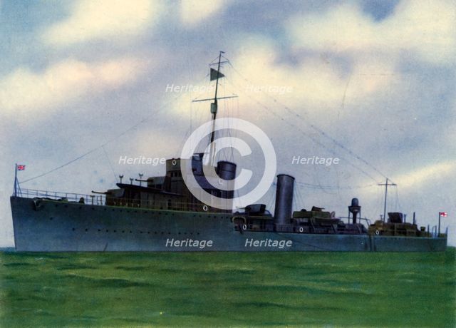 'H.M.S. "Broke" '. Creator: Unknown.