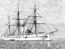 H.M.S. Leander, 1883. Creator: Unknown