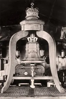 H.M.S Nelson's Silver Bell, Weight 2000 ozs, 20th Century