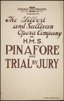 H.M.S. Pinafore, New York, [1930s]. Creator: Unknown