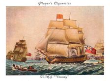 H.M.S."Victory", 1936. Creator: Unknown