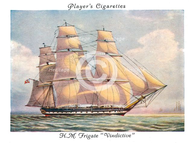 H.M.S "Vindictive", 1936.  Creator: Unknown.