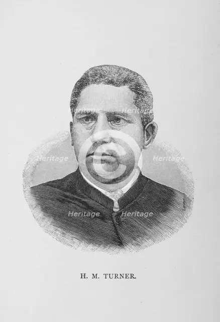 H. M. Turner, 1887. Creator: Unknown.
