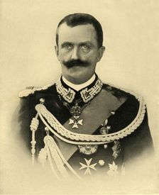 H. M. Victor Emmanuel III, King of Italy c1910s, (c1920). Creator: Russell & Sons
