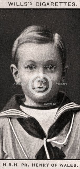 H.R.H Henry of Wales, 1908.Artist: WD & HO Wills
