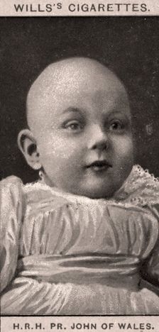 H.R.H, P.R, John of Wales, 1908.Artist: WD & HO Wills