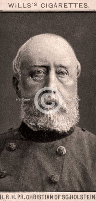 H.R.H, PR. Christian of SG-Holstein, 1908.Artist: WD & HO Wills