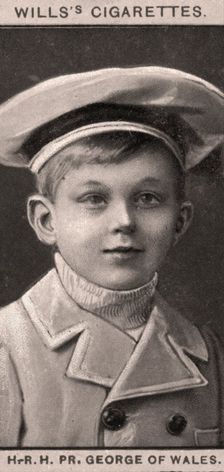 H.R.H, PR, George of Wales, 1908.Artist: WD & HO Wills
