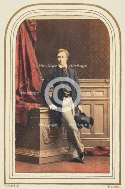 H.R.H. Prince of Wales, June 6, 1861. Creator: Camille Silvy.