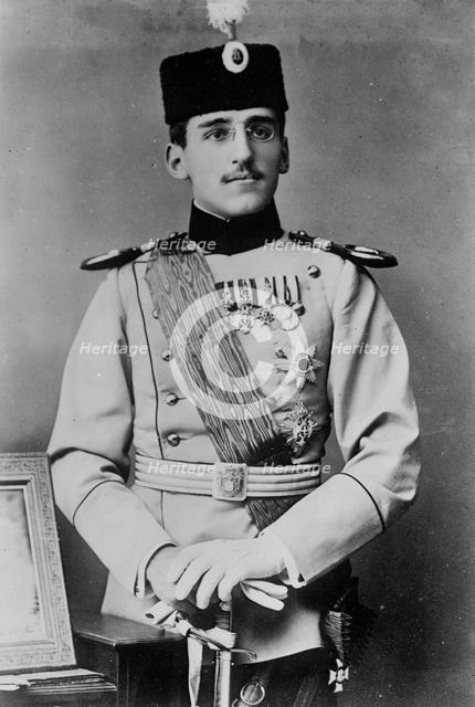 H.R.H. Prince Alexander of Servia, between c1910 and c1915. Creator: Bain News Service.