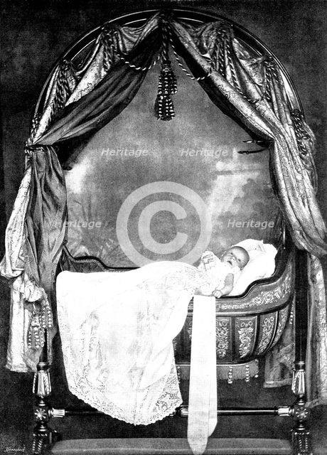 H.R.H. Prince Edward of York, 1895. Creator: Walery.