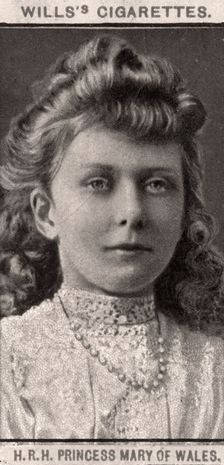 H.R.H Princess Mary of Wales, 1908.Artist: WD & HO Wills