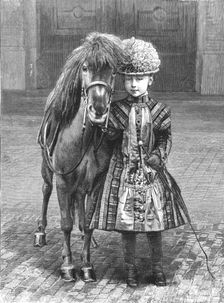 'H.R.H. Princess Wilhelmina 1888. Creator: Unknown