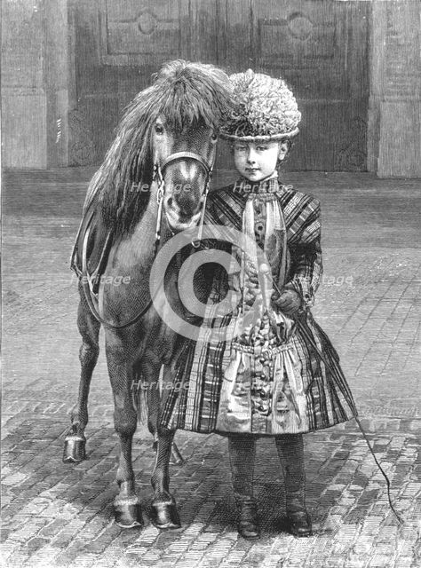 ''H.R.H. Princess Wilhelmina', 1888. Creator: Unknown.