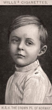 H.R.H The Crown, PR. Of Norway, 1908.Artist: WD & HO Wills