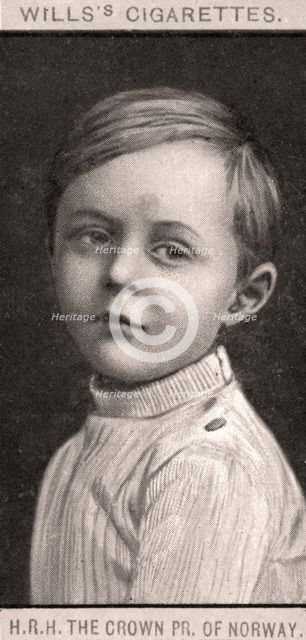 H.R.H The Crown, PR. Of Norway, 1908.Artist: WD & HO Wills
