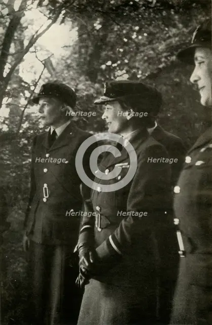 'H.R.H. The Duchess of Gloucester, Air Commandant', c1943. Creator: Cecil Beaton.
