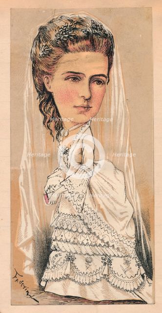 'H.R.H. The Duchess of Ednburgh', 1874. Artist: Faustin.
