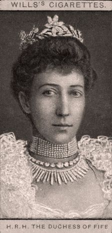 H.R.H The Duchess of Fife, 1908.Artist: WD & HO Wills