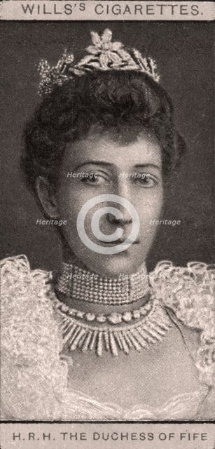 H.R.H The Duchess of Fife, 1908.Artist: WD & HO Wills