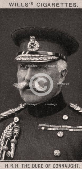 H.R.H The Duke of Connaught, 1908.Artist: WD & HO Wills