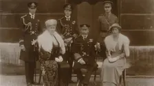 H.R.H. The Duke of York, H.R.H. The Prince of Wales, H.R.H. Prince Henry, H.M. The Queen, H.M. The Creator: Vandyk