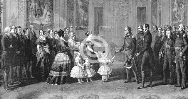 'H.R.H. The Prince of Wales, at Her Majesty's Reception of King Louis Philippe in Windsor..., 1844. Creator: Franz Xaver Winterhalter.