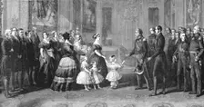 H.R.H. The Prince of Wales, at Her Majesty's Reception of King Louis Philippe in Windsor..., 1844. Creator: Franz Xaver Winterhalter