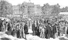 H.R.H. The Prince of Wales attending Her Majesty at the Royal Jubilee Garden Party..., 1887 1891. Creator: Unknown