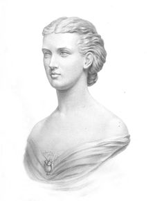 H.R.H. The Princess of Wales 1859. Artist: William Roffe