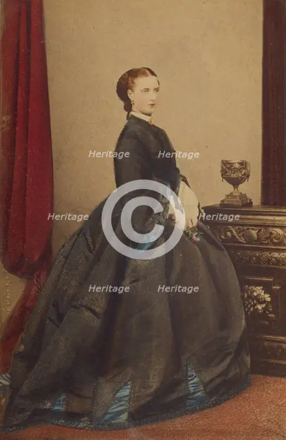 H.R.H. The Princess of Wales, 1862-1864. Creator: John Jabez Edwin Mayall.