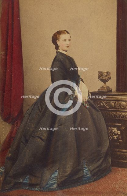 H.R.H. The Princess of Wales, 1862-1864. Creator: John Jabez Edwin Mayall.
