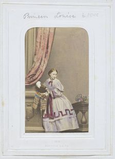 H.R.H. The Princess Louisa, 1861. Creator: John Jabez Edwin Mayall