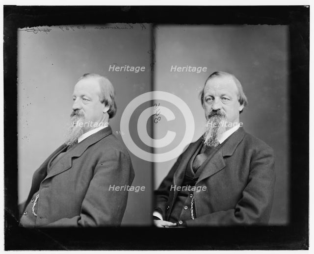 H.R. Linderman, 1865-1880. Creator: Unknown.