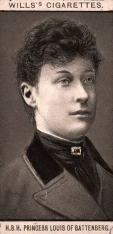 H.S.H Princess Louis of Battenberg, 1908. Creator: WD & HO Wills