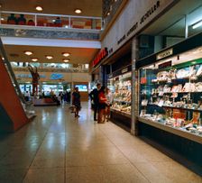 H Samuel's jewellers in the new Arndale Centre, Doncaster, South Yorkshire, 1969. Creator: Michael Walters