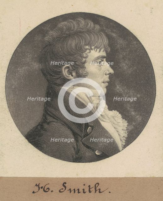 H. Smith, 1809. Creator: Charles Balthazar Julien Févret de Saint-Mémin.